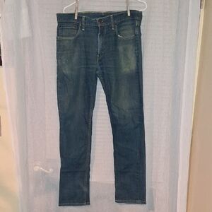 Levis 511 Slim Fit Mens Denim Blue Jeans,W34 L32,PC9 045110408.